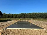 Realizacja - płyta fundamentowa pod dom szkieletowy